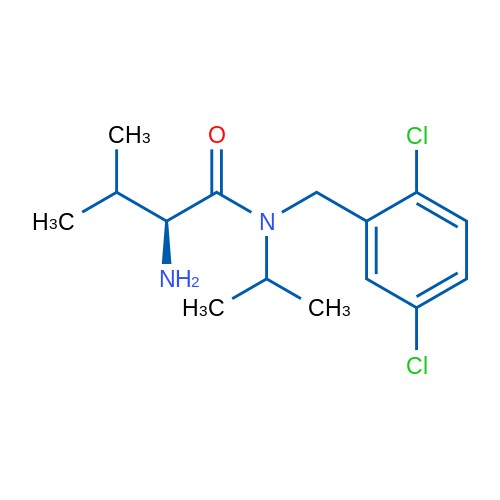 (S)-2-Amino-N-(2,5-dichlorobenzyl)-N-isopropyl-3-methylbutanamide 1g