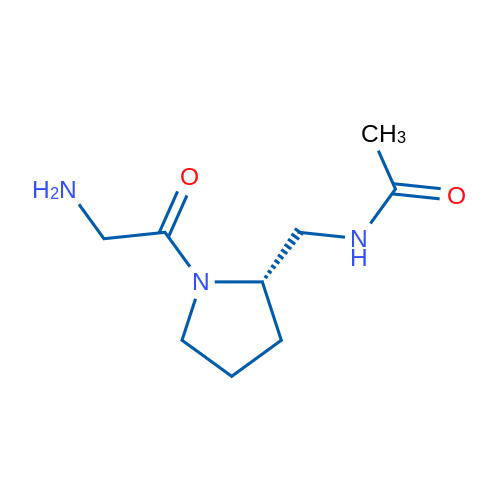 (S)-N-((1-(2-Aminoacetyl)pyrrolidin-2-yl)methyl)acetamide 1g