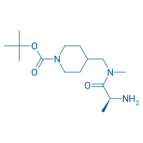 (S)-tert-Butyl 4-((2-amino-N-methylpropanamido)methyl)piperidine-1-carboxylate 1g