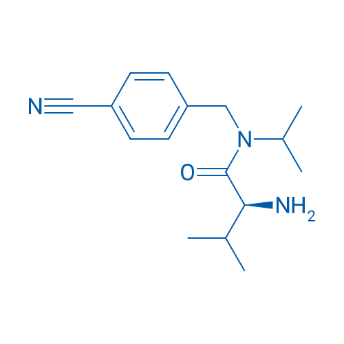 (S)-2-Amino-N-(4-cyanobenzyl)-N-isopropyl-3-methylbutanamide 1g