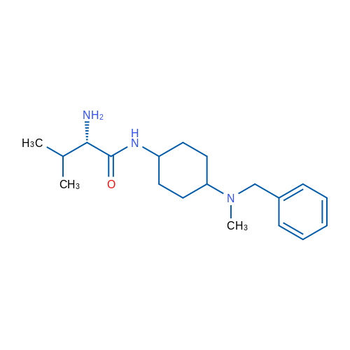 (S)-2-Amino-N-(4-(benzyl(methyl)amino)cyclohexyl)-3-methylbutanamide 1g