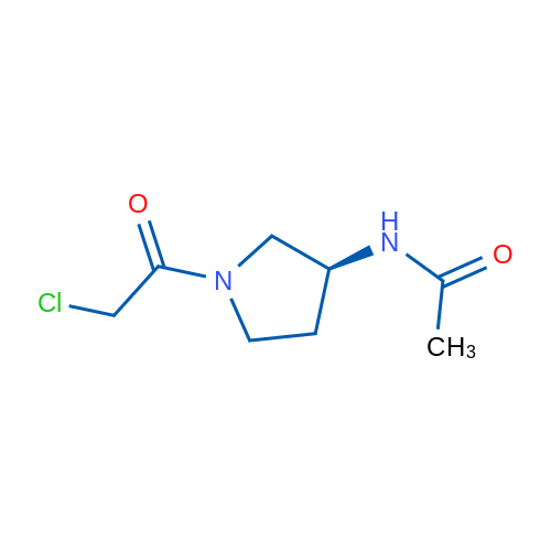 (S)-N-(1-(2-Chloroacetyl)pyrrolidin-3-yl)acetamide 1g