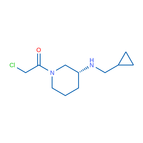 (R)-2-Chloro-1-(3-((cyclopropylmethyl)amino)piperidin-1-yl)ethanone 1g