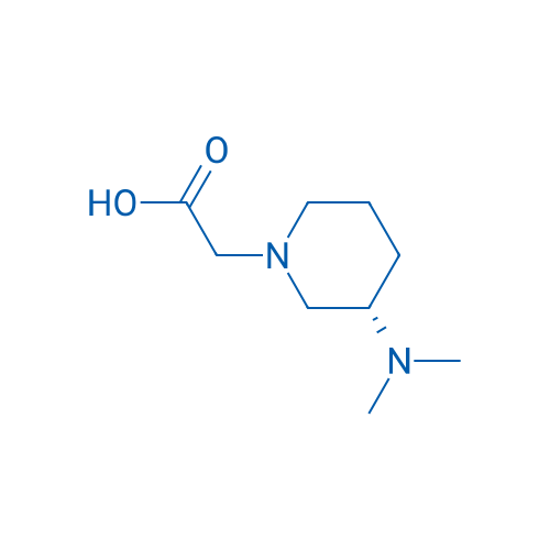 (S)-2-(3-(Dimethylamino)piperidin-1-yl)acetic acid 100mg