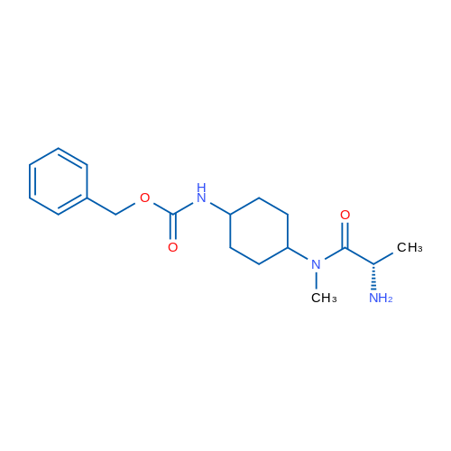 (S)-Benzyl (4-(2-amino-N-methylpropanamido)cyclohexyl)carbamate 1g