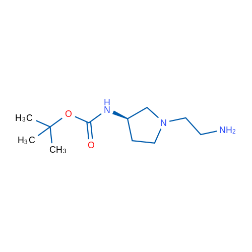 (R)-tert-Butyl (1-(2-aminoethyl)pyrrolidin-3-yl)carbamate 1g