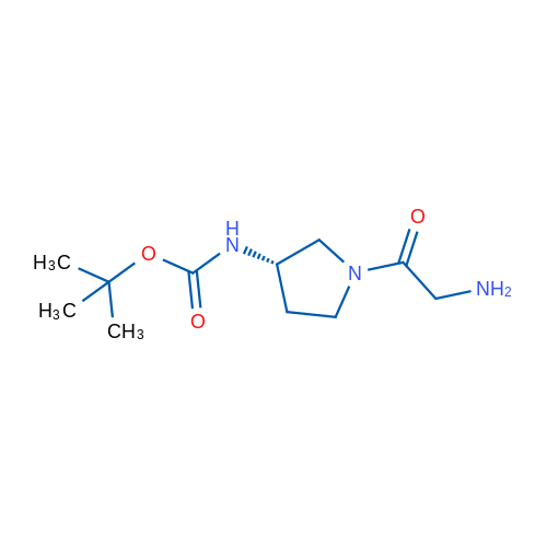 (S)-tert-Butyl (1-(2-aminoacetyl)pyrrolidin-3-yl)carbamate 1g