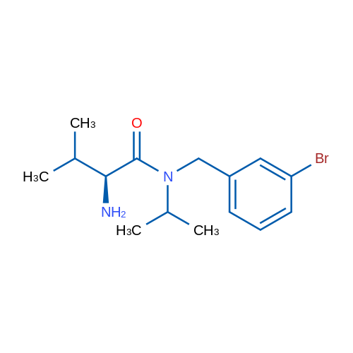 (S)-2-Amino-N-(3-bromobenzyl)-N-isopropyl-3-methylbutanamide 1g