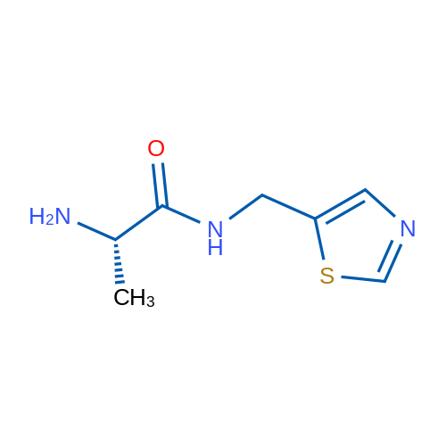 (S)-2-Amino-N-(thiazol-5-ylmethyl)propanamide 1g