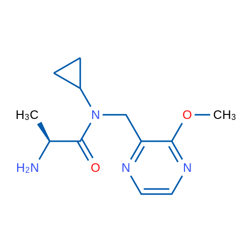 (S)-2-Amino-N-cyclopropyl-N-((3-methoxypyrazin-2-yl)methyl)propanamide 1g