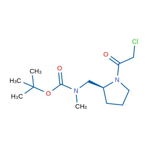(S)-tert-Butyl ((1-(2-chloroacetyl)pyrrolidin-2-yl)methyl)(methyl)carbamate 1g