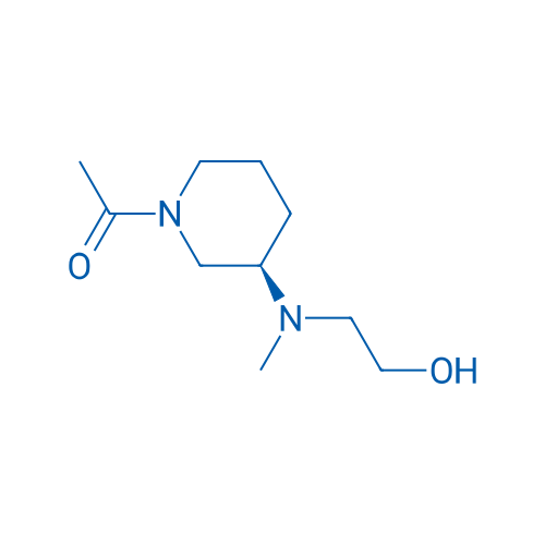 (R)-1-(3-((2-Hydroxyethyl)(methyl)amino)piperidin-1-yl)ethanone 1g