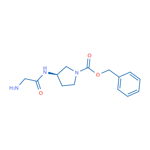 (R)-Benzyl 3-(2-aminoacetamido)pyrrolidine-1-carboxylate 1g