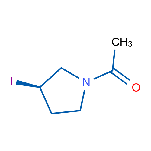 (R)-1-(3-Iodopyrrolidin-1-yl)ethanone 1g