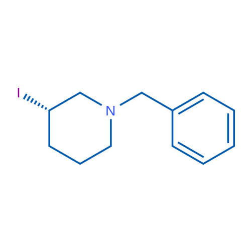 (S)-1-Benzyl-3-iodopiperidine 1g
