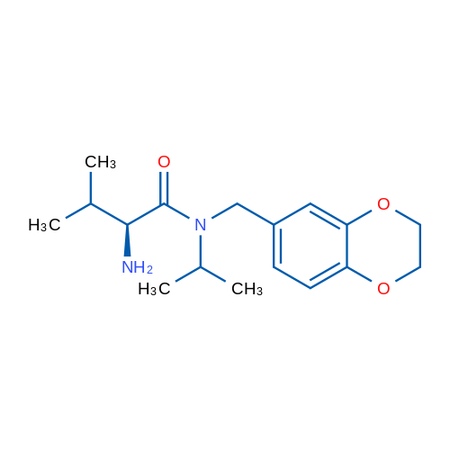 (S)-2-Amino-N-((2,3-dihydrobenzo[b][1,4]dioxin-6-yl)methyl)-N-isopropyl-3-methylbutanamide 1g