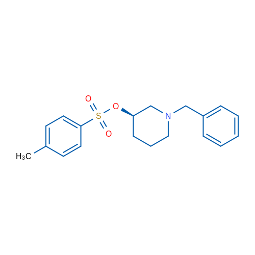 (R)-1-Benzylpiperidin-3-yl 4-methylbenzenesulfonate 1g