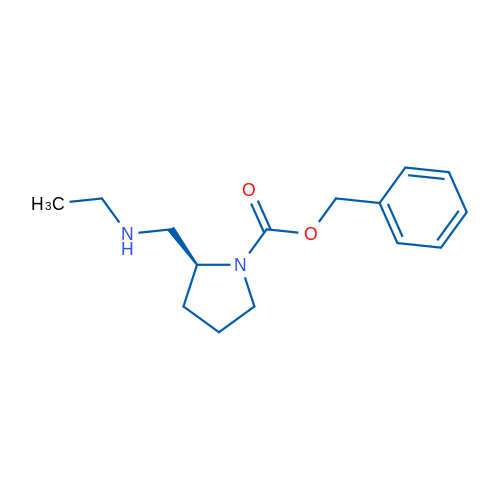 (S)-Benzyl 2-((ethylamino)methyl)pyrrolidine-1-carboxylate 1g
