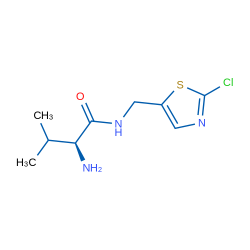 (S)-2-Amino-N-((2-chlorothiazol-5-yl)methyl)-3-methylbutanamide 1g