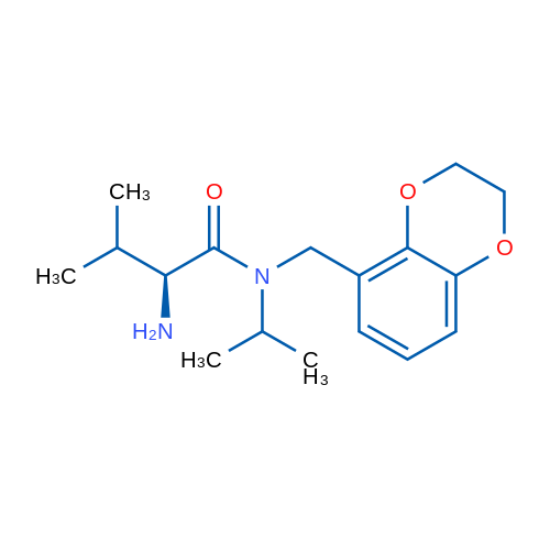 (S)-2-Amino-N-((2,3-dihydrobenzo[b][1,4]dioxin-5-yl)methyl)-N-isopropyl-3-methylbutanamide 1g