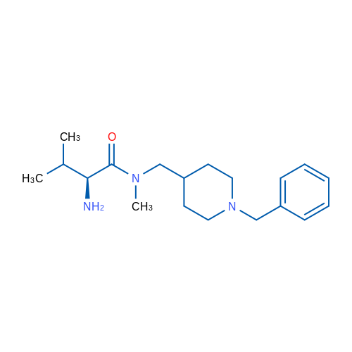 (S)-2-Amino-N-((1-benzylpiperidin-4-yl)methyl)-N,3-dimethylbutanamide 1g