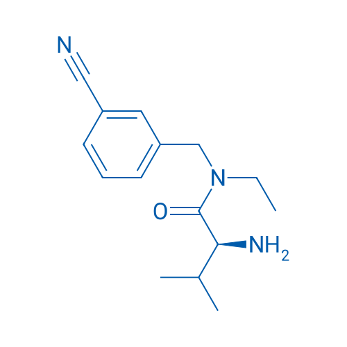 (S)-2-Amino-N-(3-cyanobenzyl)-N-ethyl-3-methylbutanamide 1g
