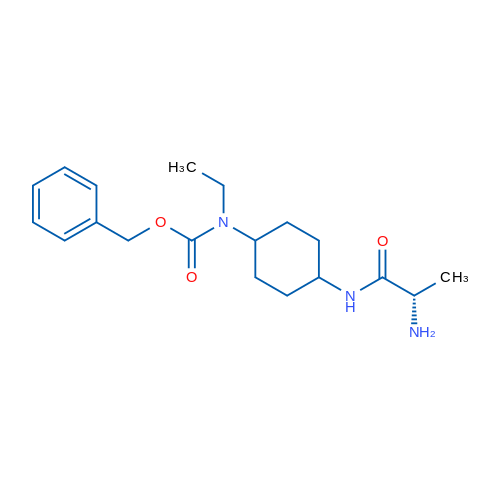 (S)-Benzyl (4-(2-aminopropanamido)cyclohexyl)(ethyl)carbamate 1g