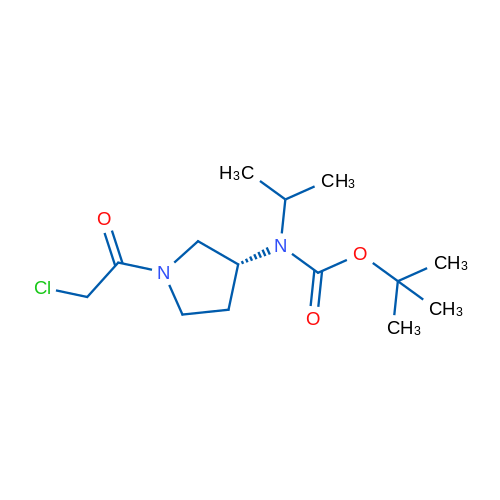 (R)-tert-Butyl (1-(2-chloroacetyl)pyrrolidin-3-yl)(isopropyl)carbamate 1g