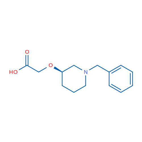 (R)-2-((1-Benzylpiperidin-3-yl)oxy)acetic acid 1g