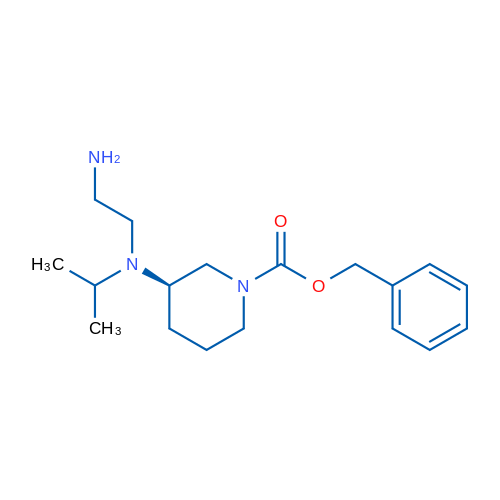 (R)-Benzyl 3-((2-aminoethyl)(isopropyl)amino)piperidine-1-carboxylate 1g