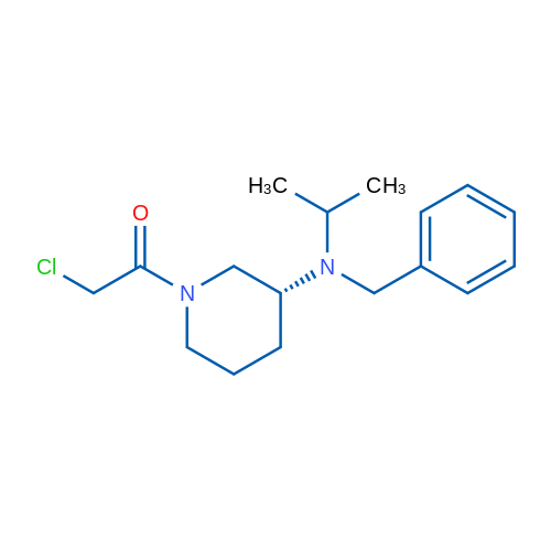 (R)-1-(3-(Benzyl(isopropyl)amino)piperidin-1-yl)-2-chloroethanone 1g