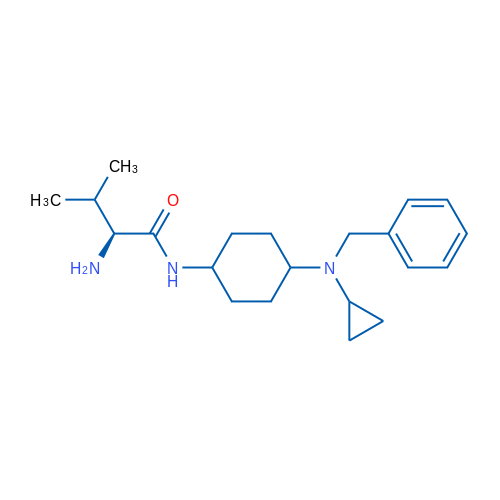 (S)-2-Amino-N-(4-(benzyl(cyclopropyl)amino)cyclohexyl)-3-methylbutanamide 1g