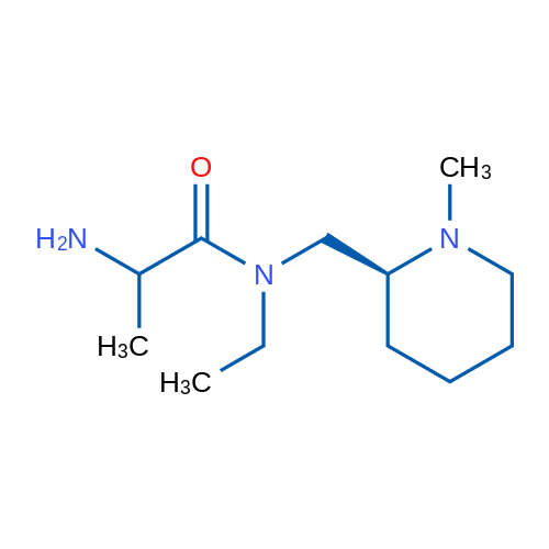 2-Amino-N-ethyl-N-(((S)-1-methylpiperidin-2-yl)methyl)propanamide 1g