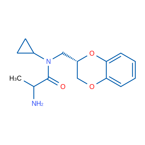 2-Amino-N-cyclopropyl-N-(((S)-2,3-dihydrobenzo[b][1,4]dioxin-2-yl)methyl)propanamide 1g