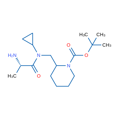 tert-Butyl 2-(((S)-2-amino-N-cyclopropylpropanamido)methyl)piperidine-1-carboxylate 1g