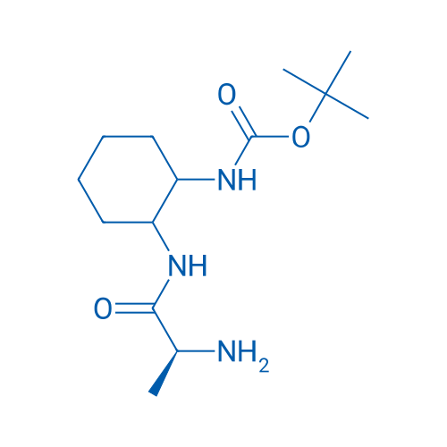 tert-Butyl (2-((S)-2-aminopropanamido)cyclohexyl)carbamate 1g