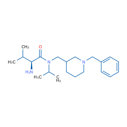 (2S)-2-Amino-N-((1-benzylpiperidin-3-yl)methyl)-N-isopropyl-3-methylbutanamide 1g