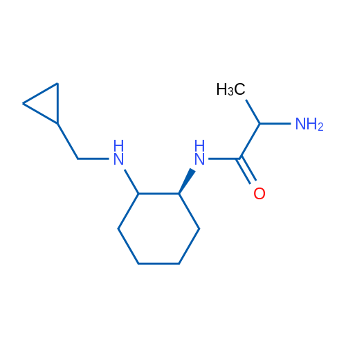 2-Amino-N-((1S)-2-((cyclopropylmethyl)amino)cyclohexyl)propanamide 1g