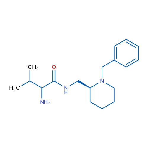 2-Amino-N-(((S)-1-benzylpiperidin-2-yl)methyl)-3-methylbutanamide 1g