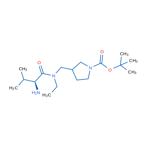 tert-Butyl 3-(((S)-2-amino-N-ethyl-3-methylbutanamido)methyl)pyrrolidine-1-carboxylate 1g