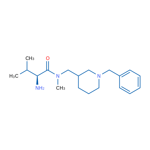 (2S)-2-Amino-N-((1-benzylpiperidin-3-yl)methyl)-N,3-dimethylbutanamide 1g