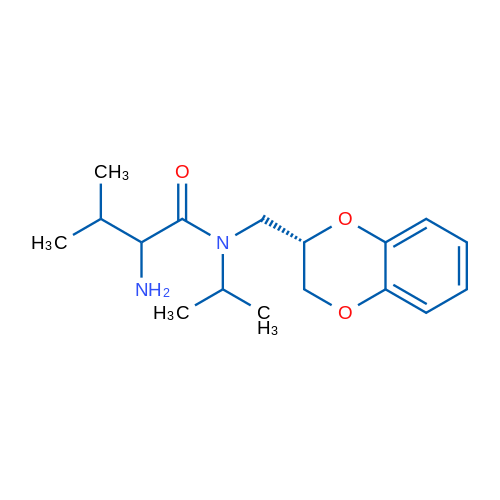 2-Amino-N-(((S)-2,3-dihydrobenzo[b][1,4]dioxin-2-yl)methyl)-N-isopropyl-3-methylbutanamide 1g
