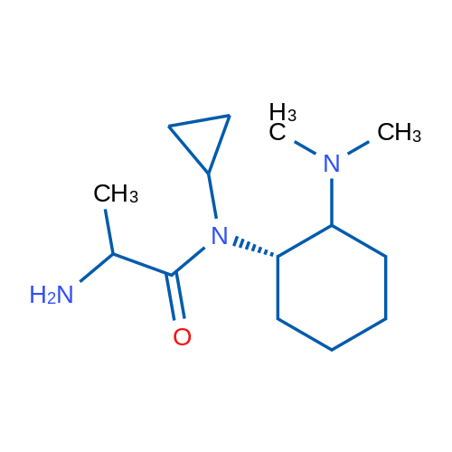 2-Amino-N-cyclopropyl-N-((1S)-2-(dimethylamino)cyclohexyl)propanamide 1g