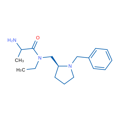 2-Amino-N-(((S)-1-benzylpyrrolidin-2-yl)methyl)-N-ethylpropanamide 1g