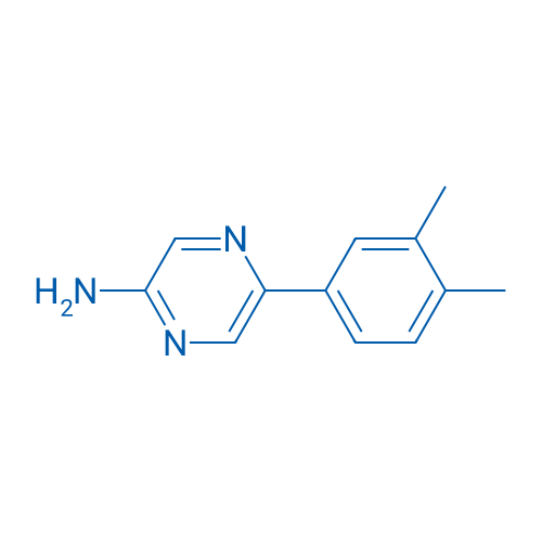 5-(3,4-Dimethylphenyl)pyrazin-2-amine 1g