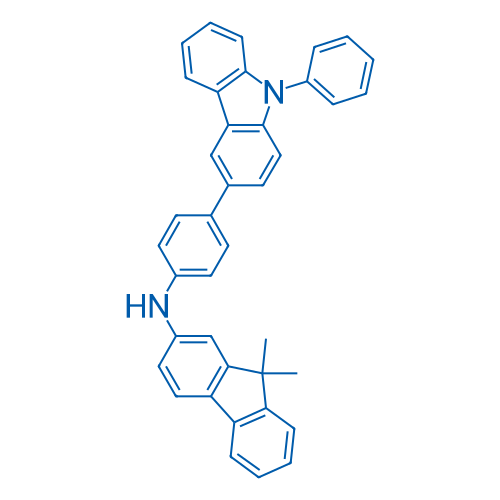 9,9-Dimethyl-N-(4-(9-phenyl-9H-carbazol-3-yl)phenyl)-9H-fluoren-2-amine 5g