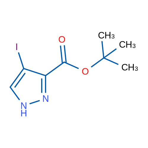 tert-Butyl 4-iodo-1H-pyrazole-3-carboxylate 5g