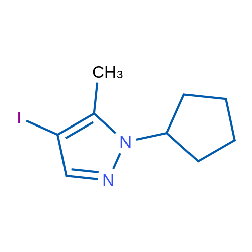 1-Cyclopentyl-4-iodo-5-methyl-1H-pyrazole 1g