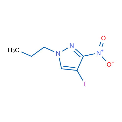 4-Iodo-3-nitro-1-propyl-1H-pyrazole 5g