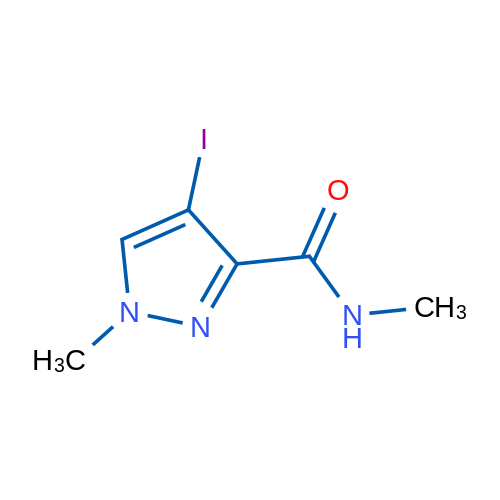 4-Iodo-N,1-dimethyl-1H-pyrazole-3-carboxamide 5g